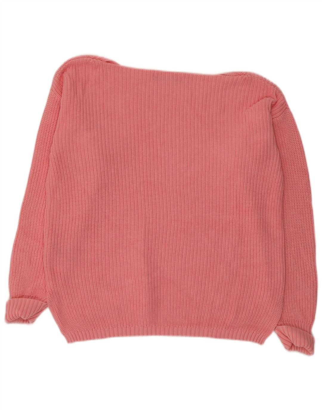 Marks & Spencer Damen-Pullover in Übergröße mit U-Boot-Ausschnitt, Gr. 10, Größe S, Rosa