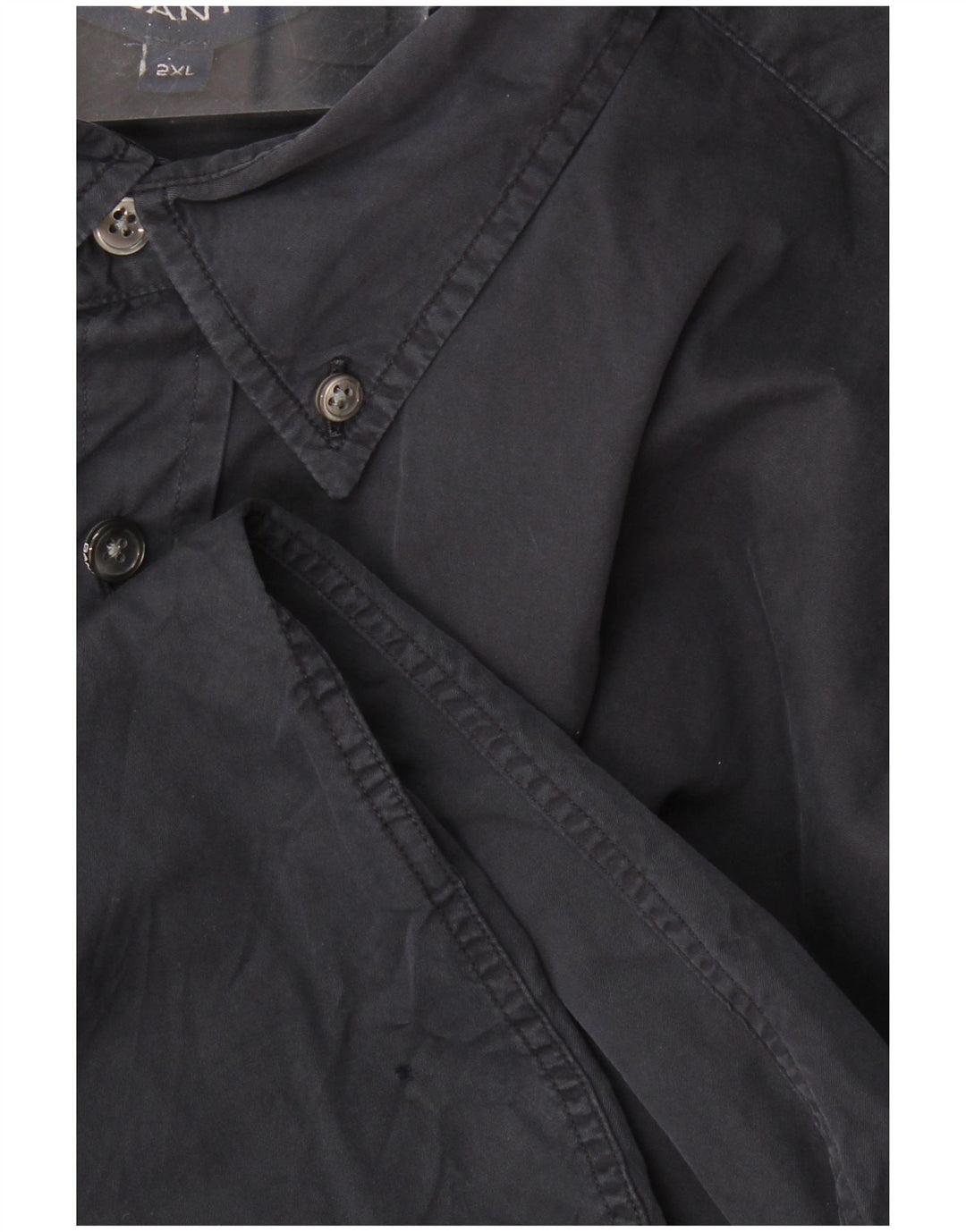 GANT Herrenhemd 2XL Schwarz