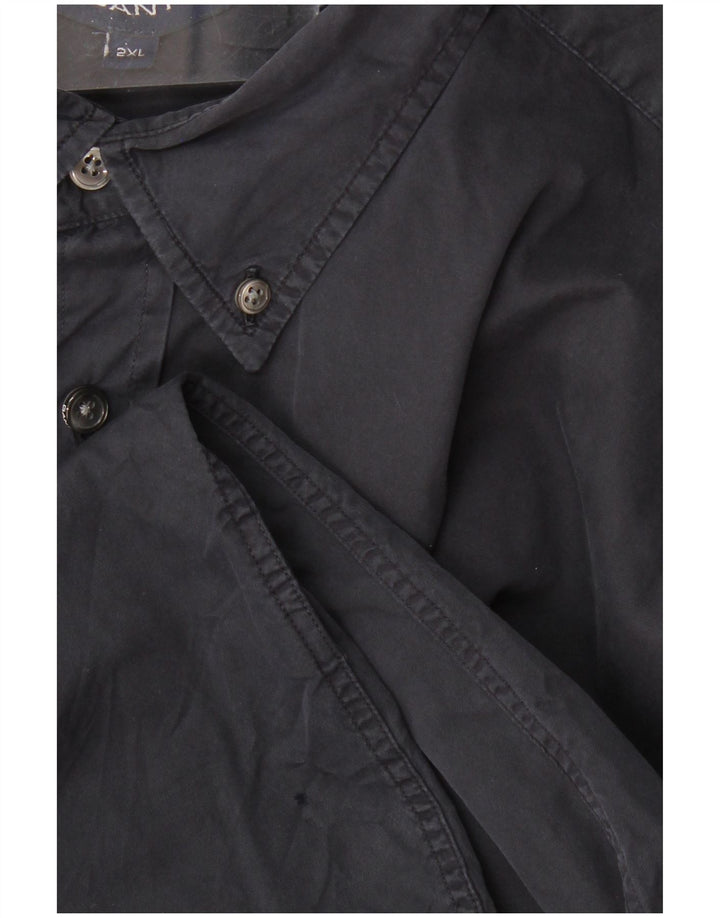 GANT Herrenhemd 2XL Schwarz