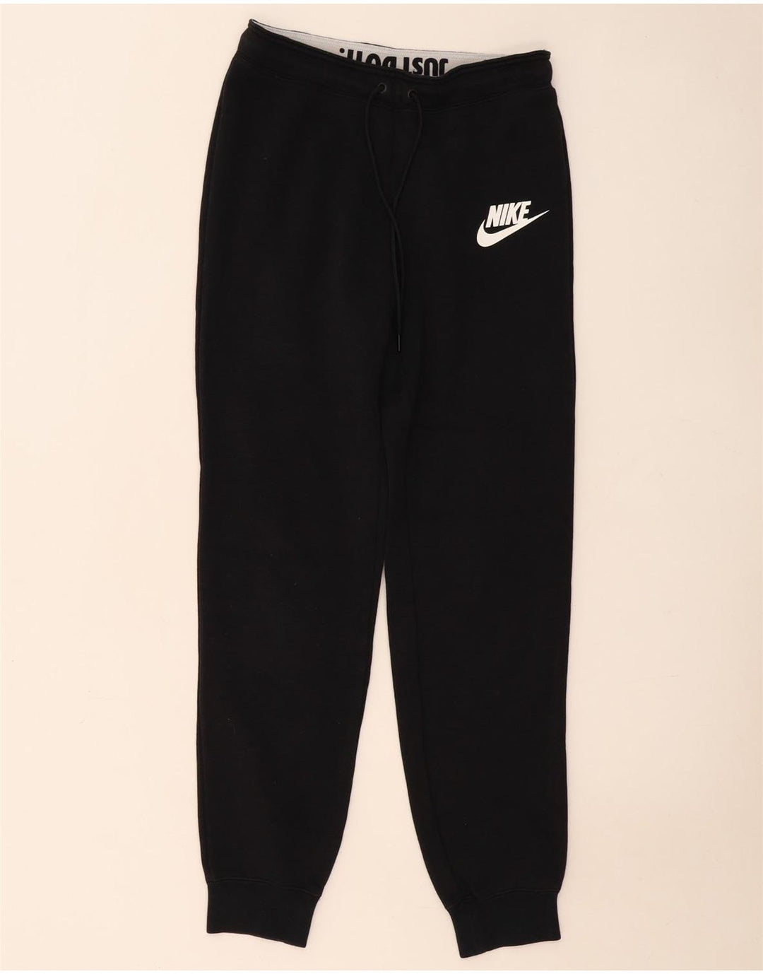 Nike Damen-Trainingshose, Jogginghose, Größe S, Schwarz, Baumwolle