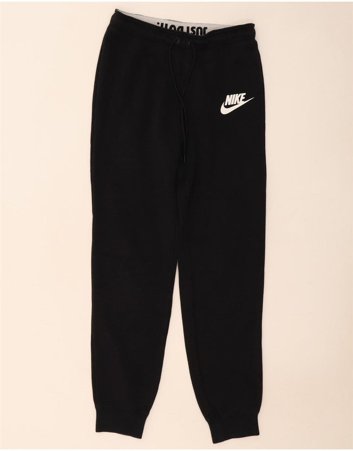 Nike Damen-Trainingshose, Jogginghose, Größe S, Schwarz, Baumwolle