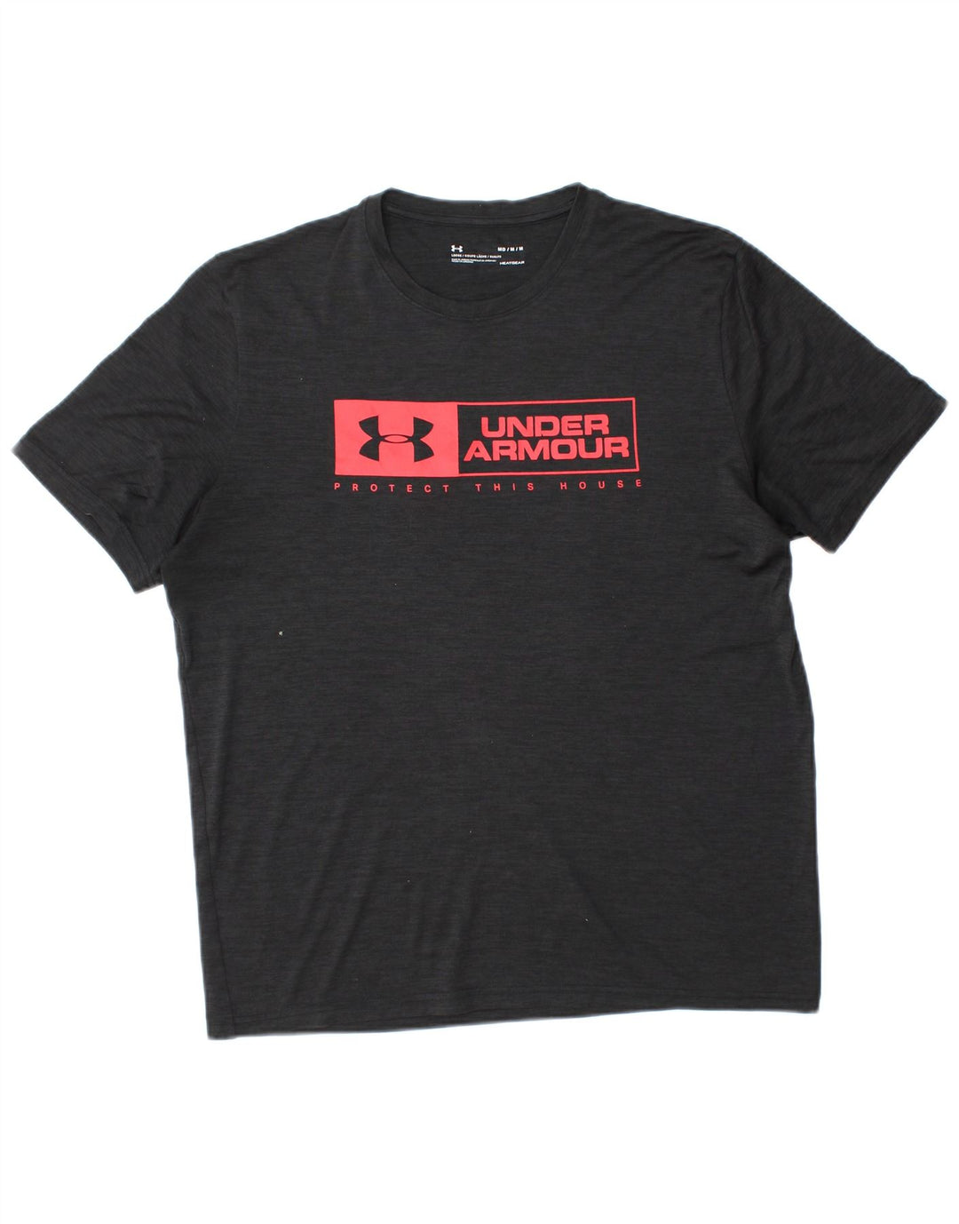 UNDER ARMOUR Herren Heat Gear Graphic T-Shirt Top Medium Schwarz