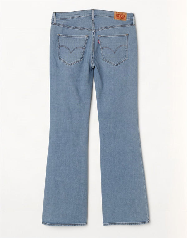 Levi's Damen 315 Shaping Bootcut Jeans US 14 XL W34 L31 Blaue Baumwolle