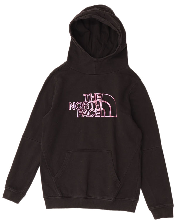 The North Face Mädchen-Kapuzenpullover mit Grafik, 13–14 Jahre, XL, schwarze Baumwolle