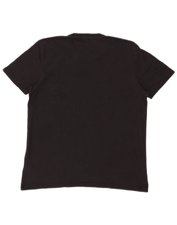 Alpha Industries Herren T-Shirt Top Medium Schwarz Baumwolle
