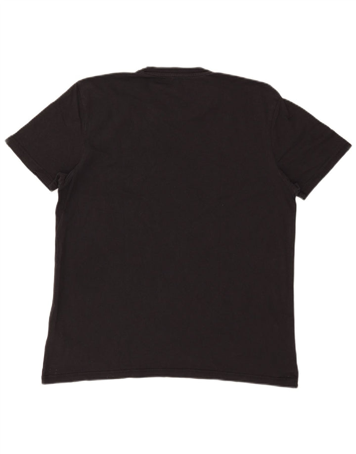 Alpha Industries Herren T-Shirt Top Medium Schwarz Baumwolle
