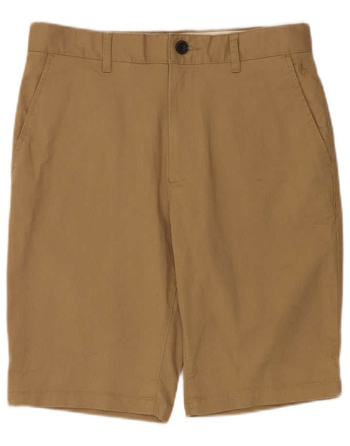 Jack Wills Herren Chinoshorts W30 Mittelbeige Baumwolle
