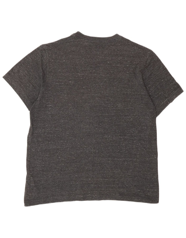 Nike Mens T-Shirt Top Large Grey Flecked Cotton