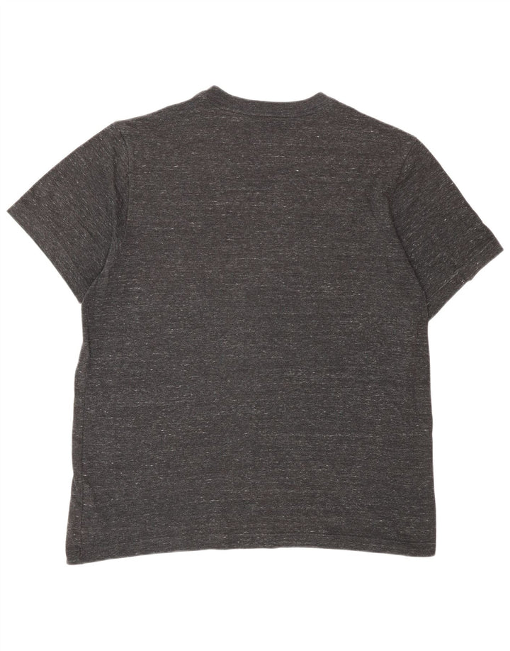 Nike Herren-T-Shirt, groß, grau gefleckte Baumwolle