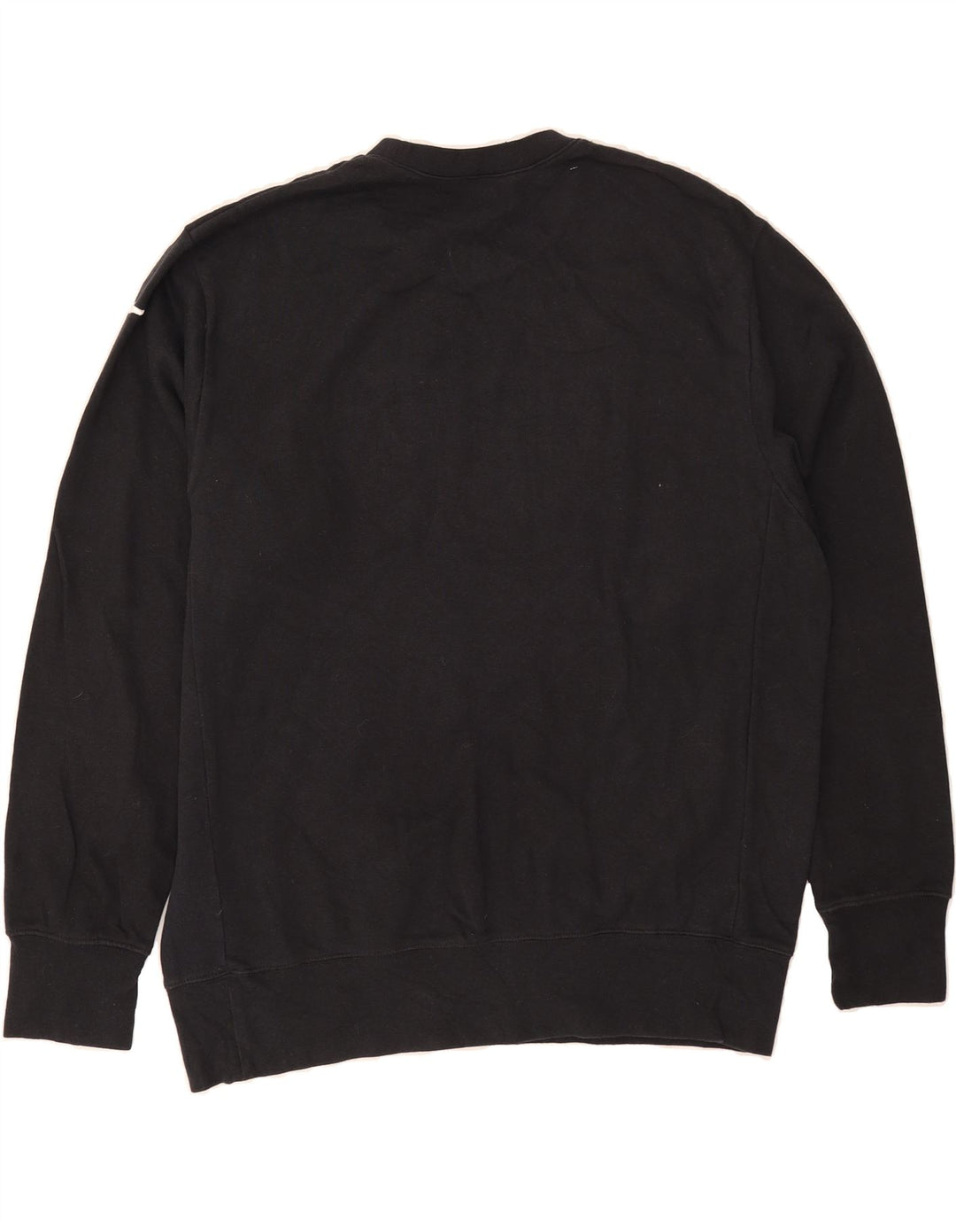 NIKE Mens Graphic Sweatshirt Jumper Large Black Cotton Vintage Nike and Second-Hand Nike from Messina Hembry 
