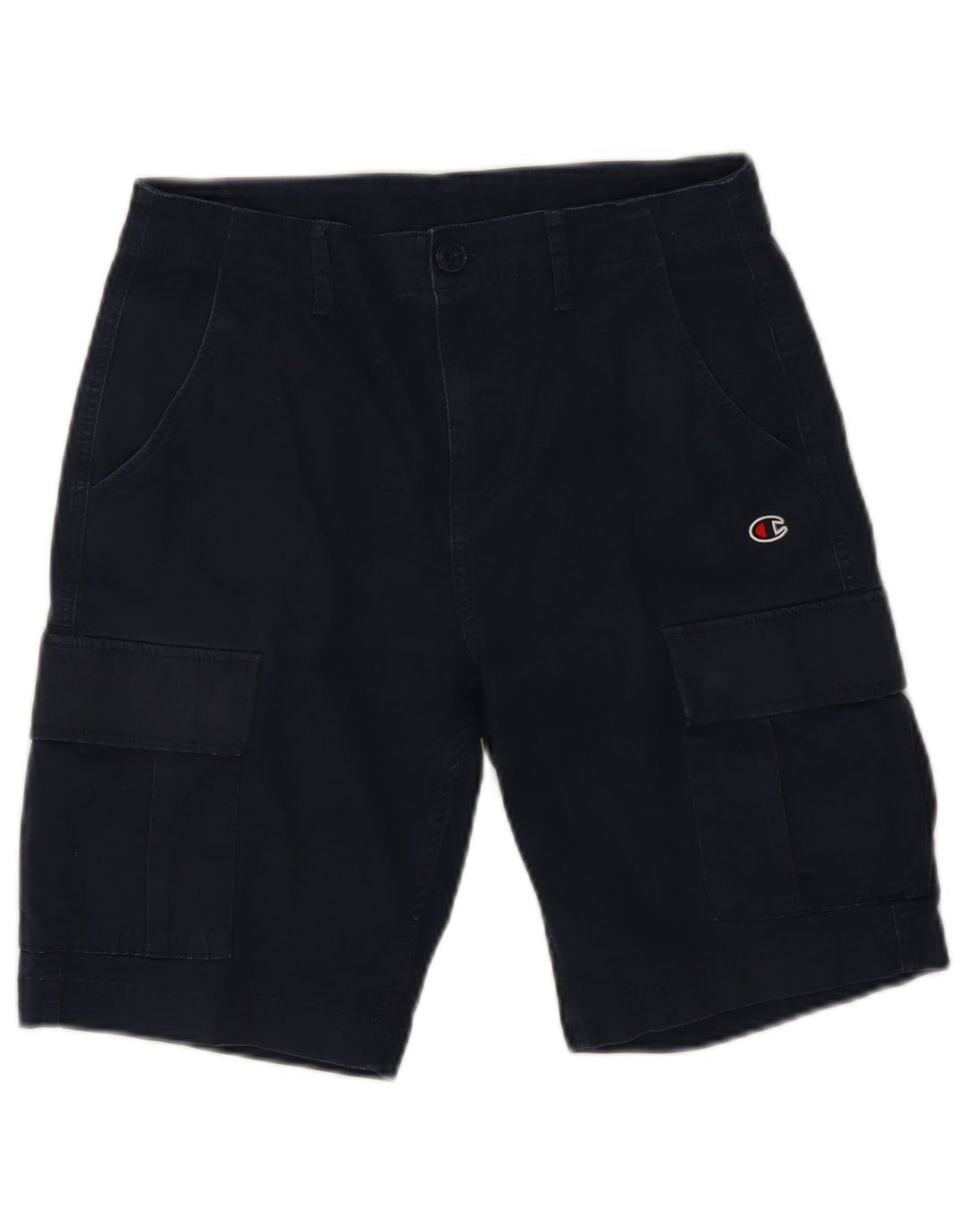 CHAMPION Herren Cargo-Shorts, Größe S, Größe W28, Marineblau, Baumwolle