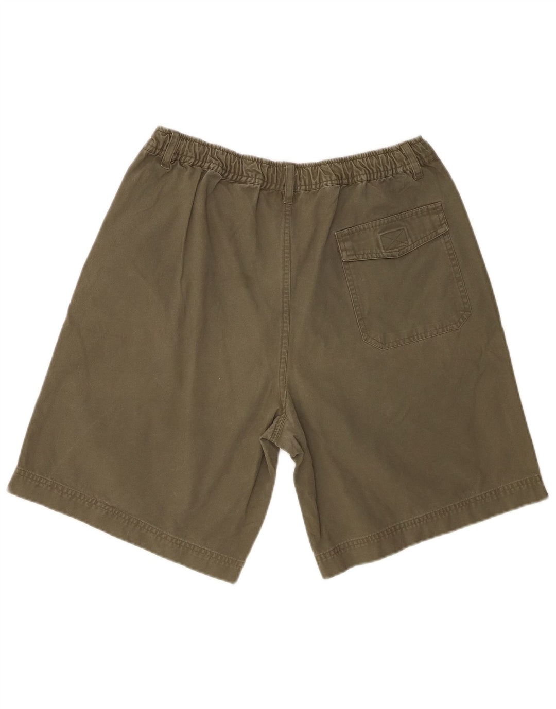 Zara Herren Chino-Shorts, Größe L, W34, Khaki, Baumwolle