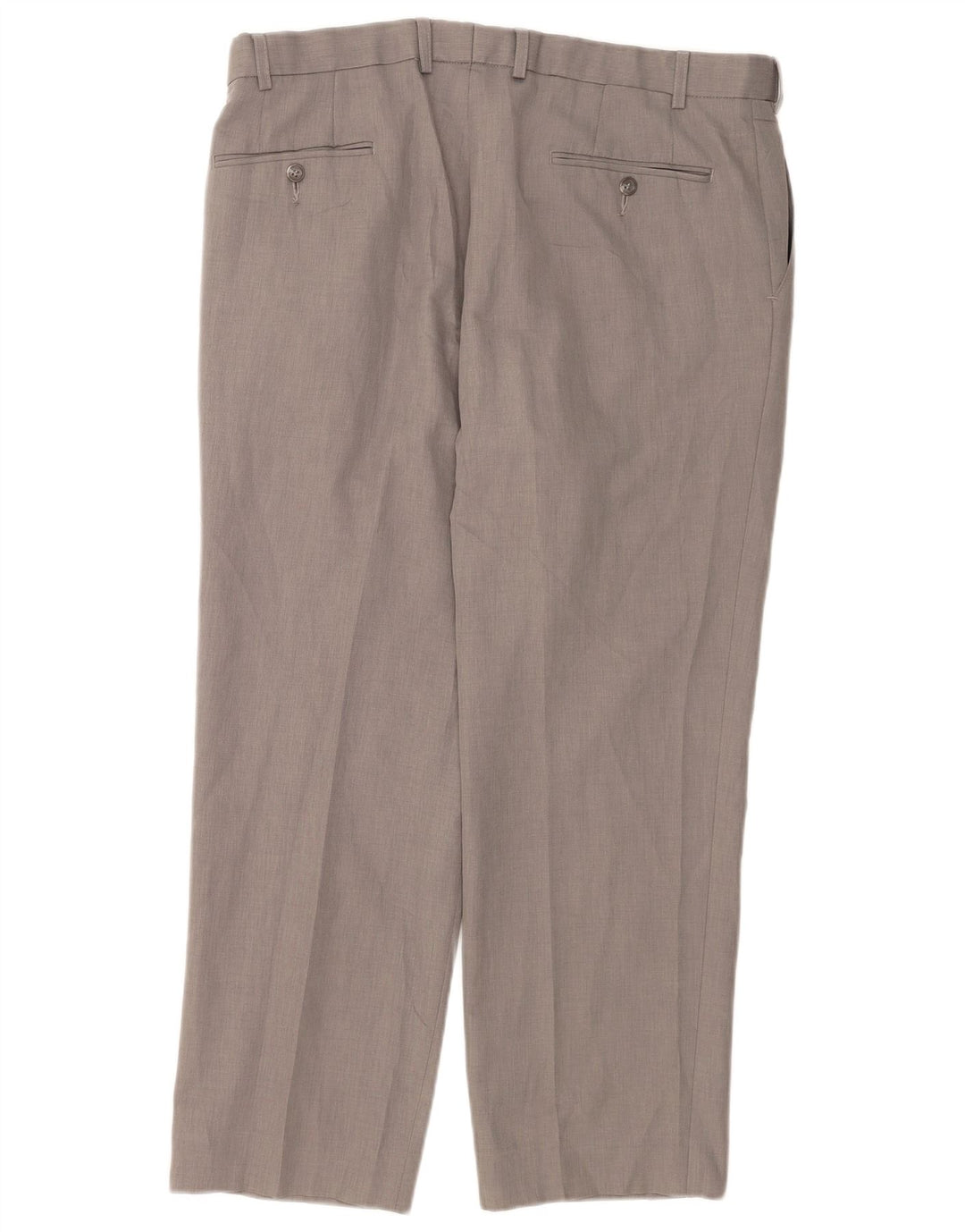 Gerade Herren-Chinohose von Marks & Spencer, W38, L28, grau, Polyester