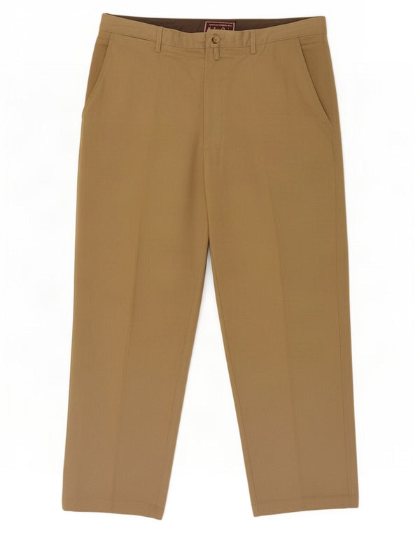 Marlboro Classics Herren-Chinohose mit lockerer Passform, EU 58, 4XL, W38, L28, Beige