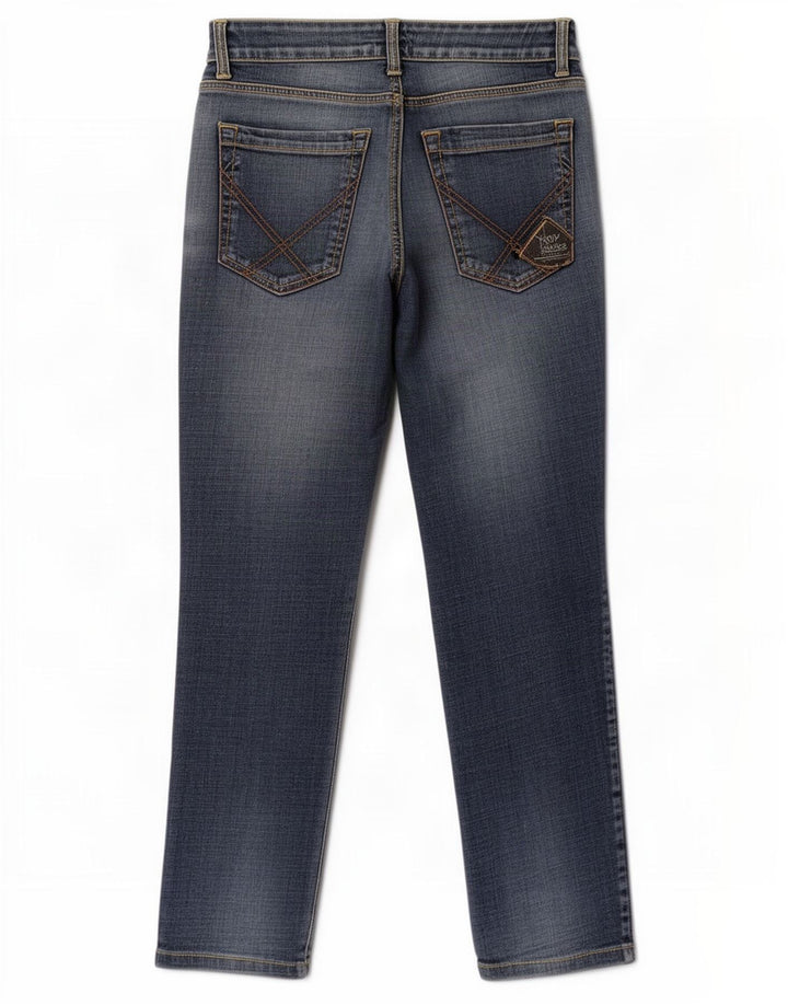 Roy Rogers Damen Seven Bell Slim Jeans W27 L29 Blau