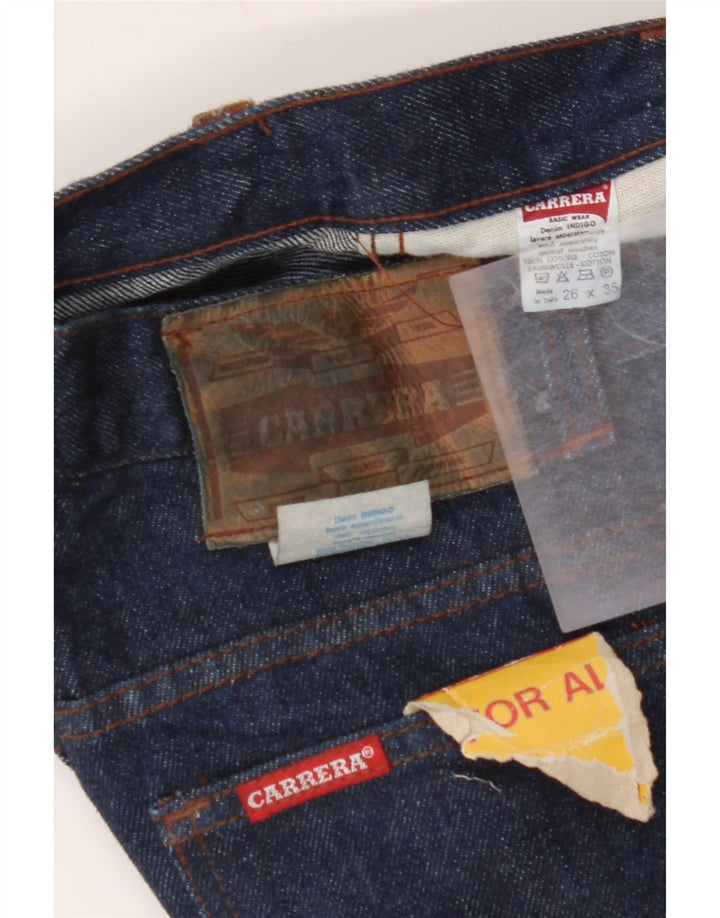 CARRERA Damen Straight Jeans W26 L35 Marineblaue Baumwolle