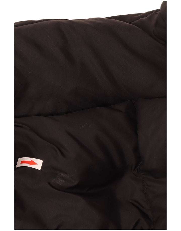 Le Frog Herren Wattierte Jacke UK 42 XL Schwarz Polyamid