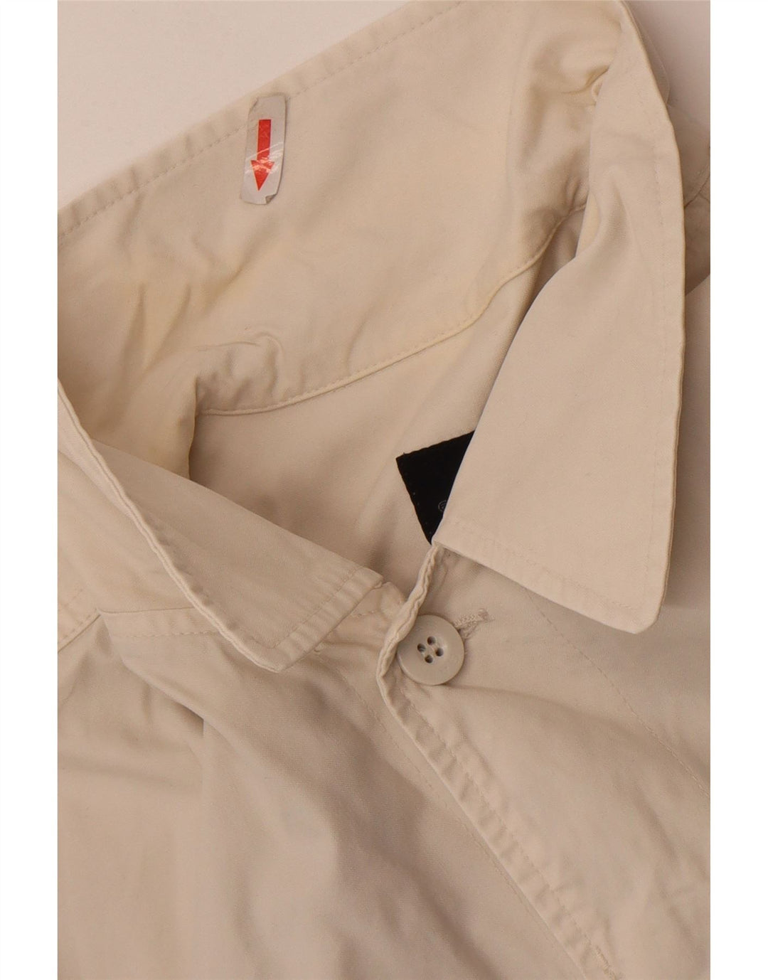 Gas Herren Bomberjacke UK 42 XL Off White Baumwolle