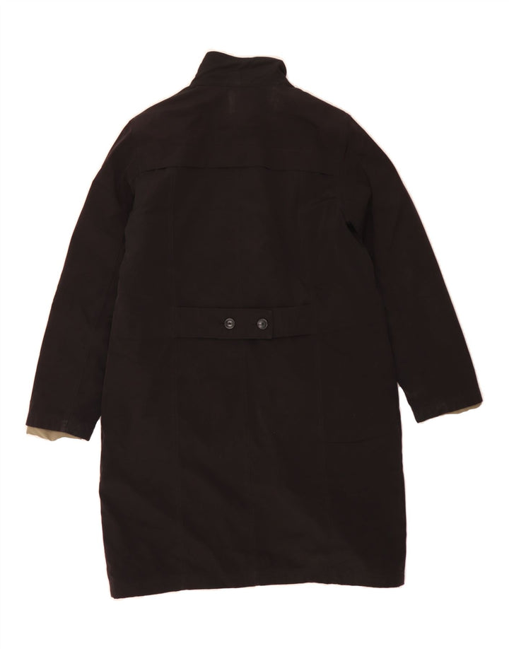 EDDIE BAUER Womens Oversized Windbreaker Coat UK 10 Small Black Polyester Vintage Eddie Bauer and Second-Hand Eddie Bauer from Messina Hembry 