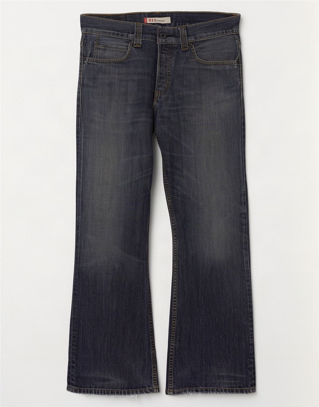 Levi's Herren 512 Bootcut Jeans W34 L32 Blaue Baumwolle