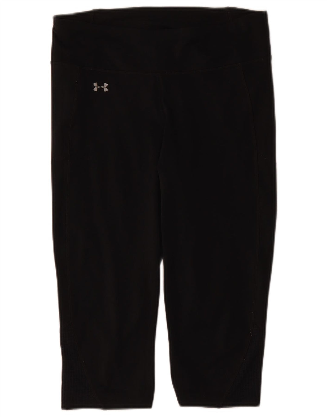 Under Armour Damen Capri-Leggings mit Grafik, UK 14, Größe L, Schwarz, Polyester