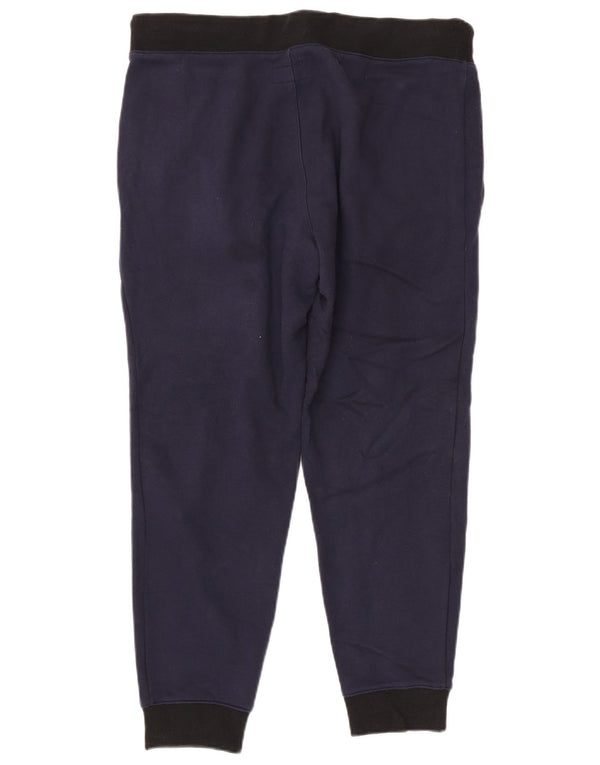 Jack Wills Herren-Trainingshose, Jogginghose, XL, marineblau, Colourblock-Baumwolle