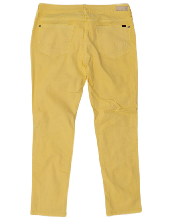 Tommy Hilfiger Damen Milan Slim Jeans W31 L27 Gelbe Baumwolle