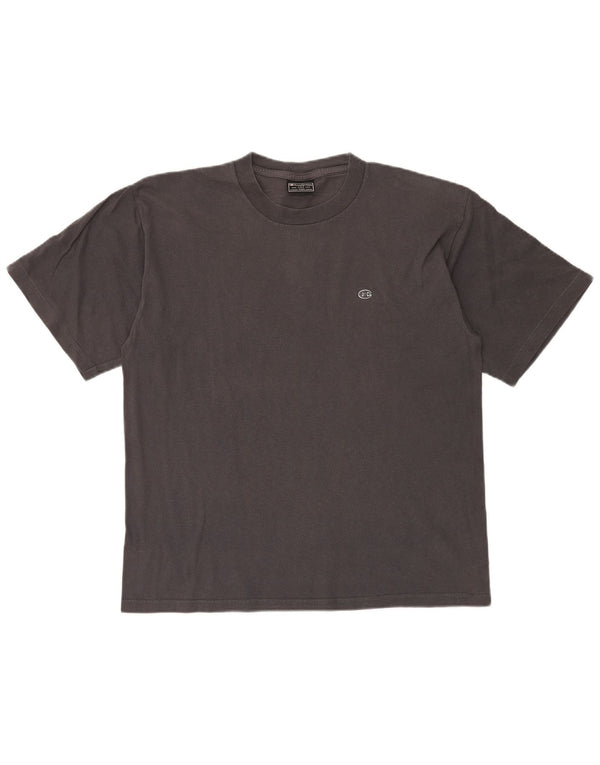 Champion Herren-T-Shirt mit Grafik, Größe L, Grau, Baumwolle