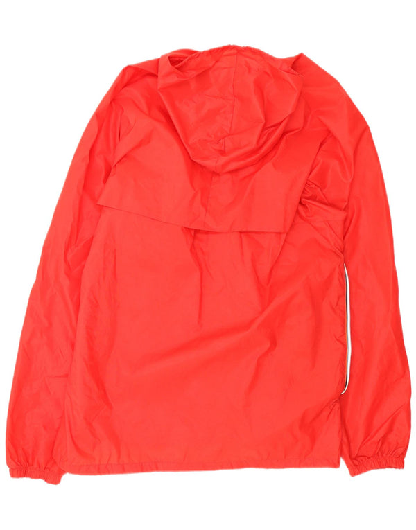 K-Way Herren-Regenjacke mit Kapuze, UK 42, XL, Rot