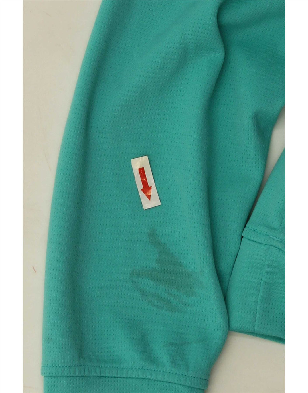 Adidas Herren-Pullover-Trainingsanzug-Oberteil mit Reißverschluss, Mitteltürkis, Polyester