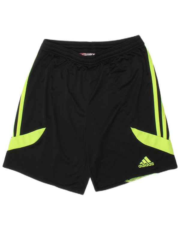 ADIDAS Climalite Sportshorts für Jungen, 11–12 Jahre, Schwarz, Farbblock