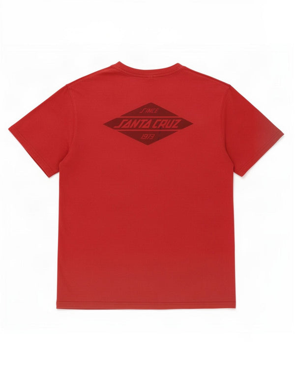 Santa Cruz Mens Graphic T-Shirt Top Medium Red Cotton