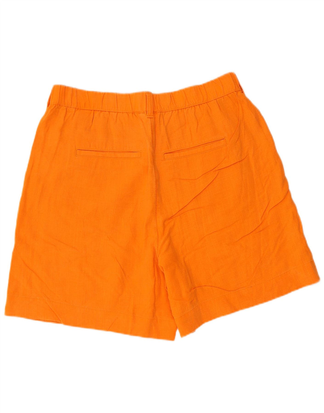 MARKS & SPENCER Damen Per Una Chino Shorts UK 12 Medium W32 Orange