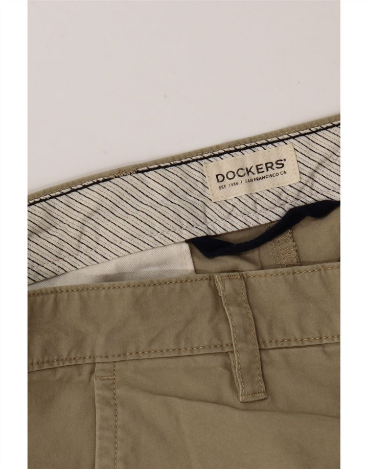 Dockers Herren-Chinoshorts W36, große Khaki-Baumwolle