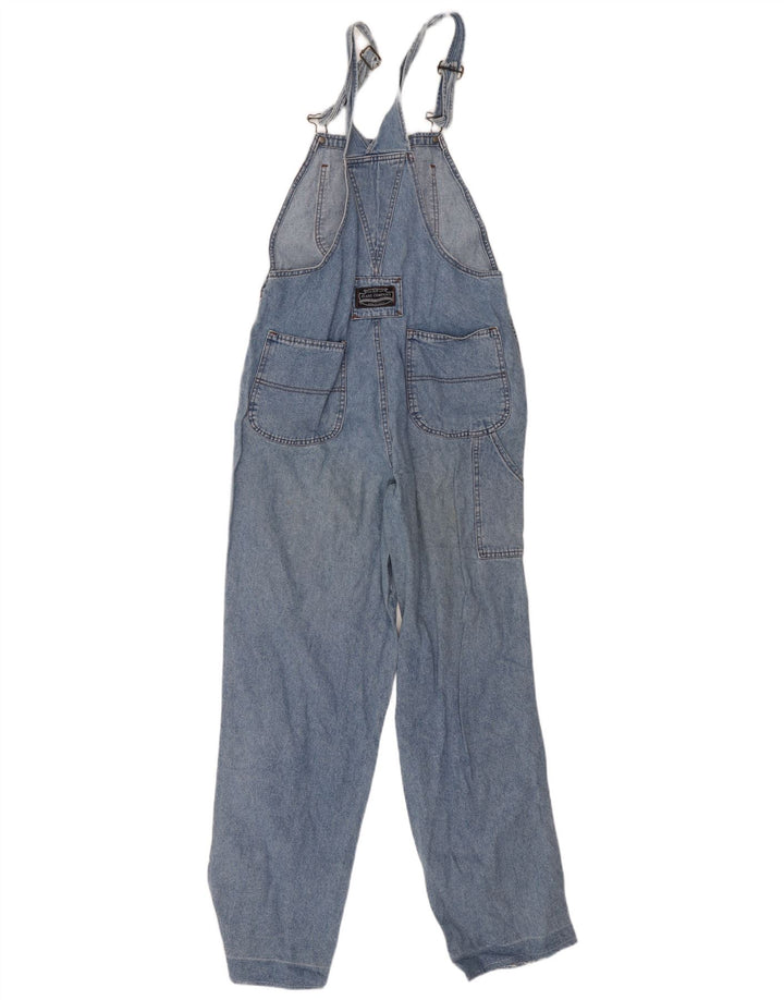 Cargo-Latzhose für Damen mit Reißverschluss, W36, L29, Blau