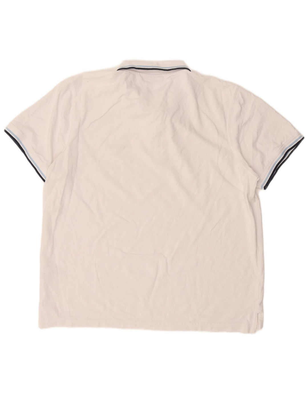 Pierre Cardin Herren-Poloshirt mit normaler Passform, große weiße Baumwolle