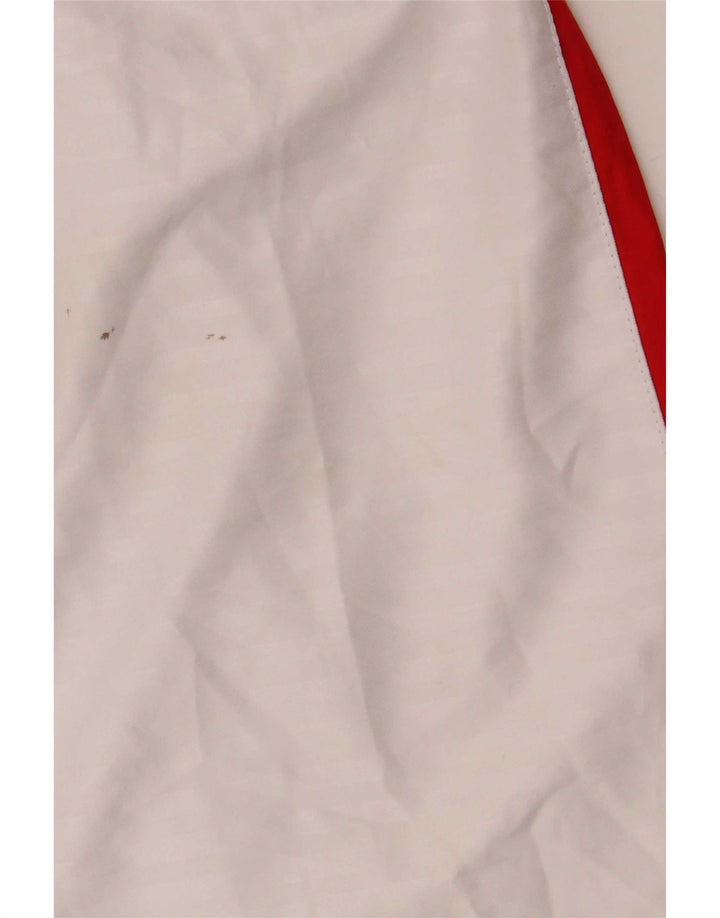 Nike Herren Dri Fit Sportshorts, groß, weißes Farbblock-Polyester