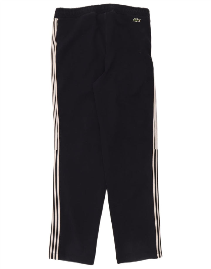 Lacoste Herren-Trainingshose, Größe 3, klein, marineblaue Baumwolle