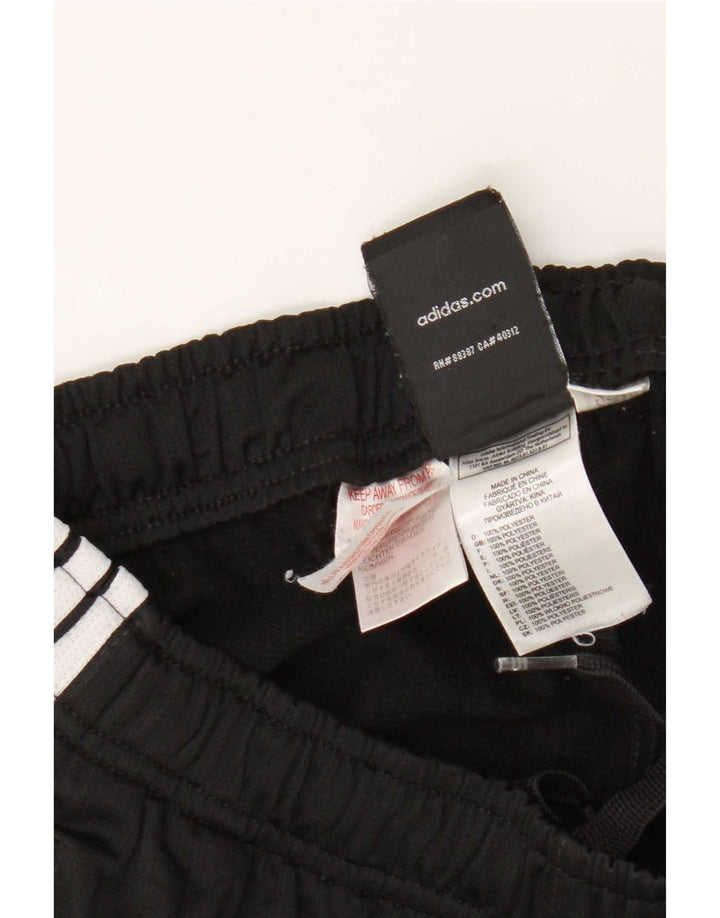 Adidas Sportshorts für Jungen, 13–14 Jahre, schwarzes Polyester