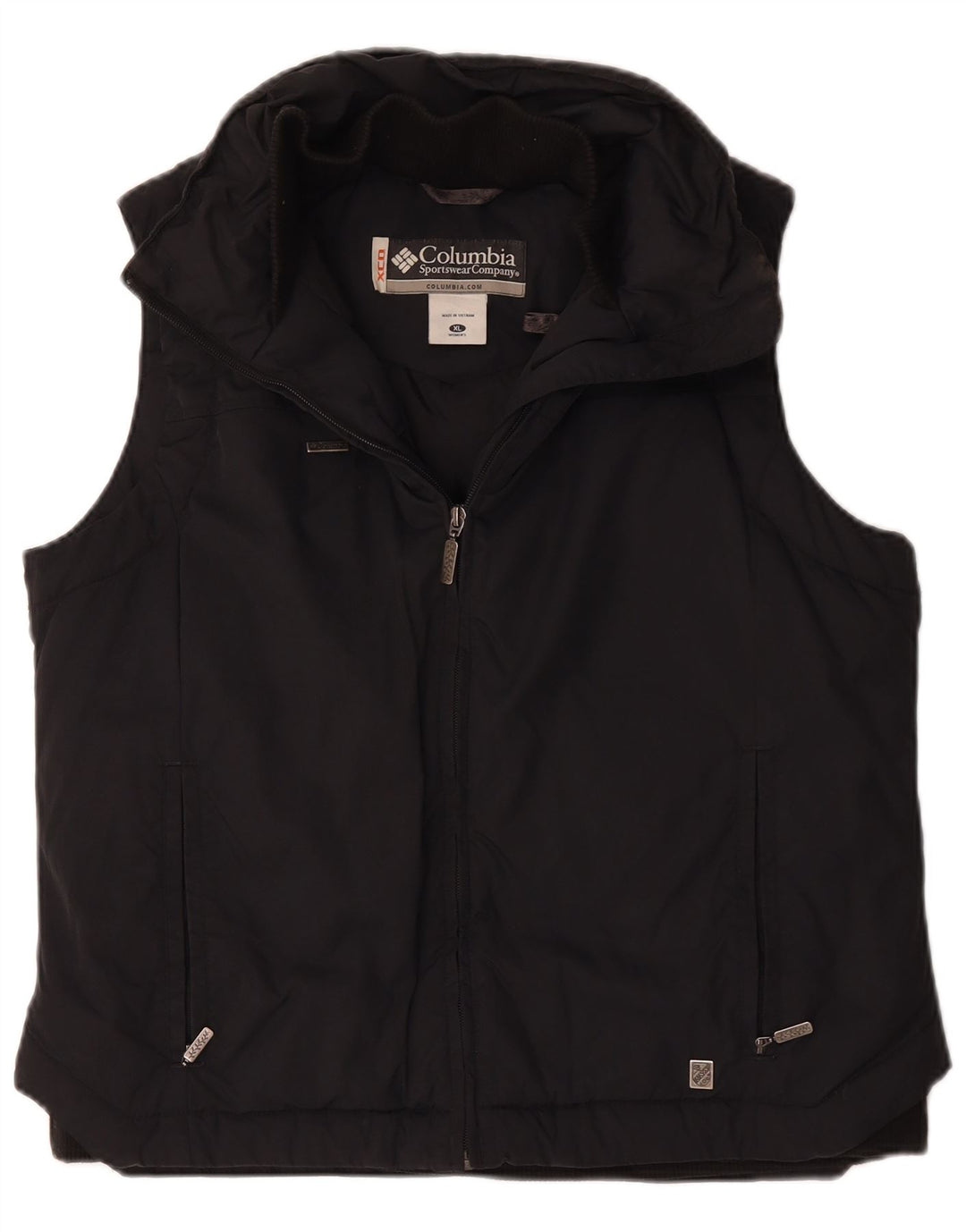 Columbia Damen Weste UK 18 XL Schwarz Polyester