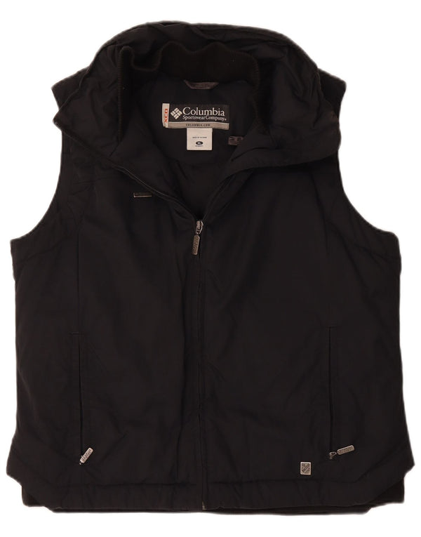 Columbia Damen Weste UK 18 XL Schwarz Polyester