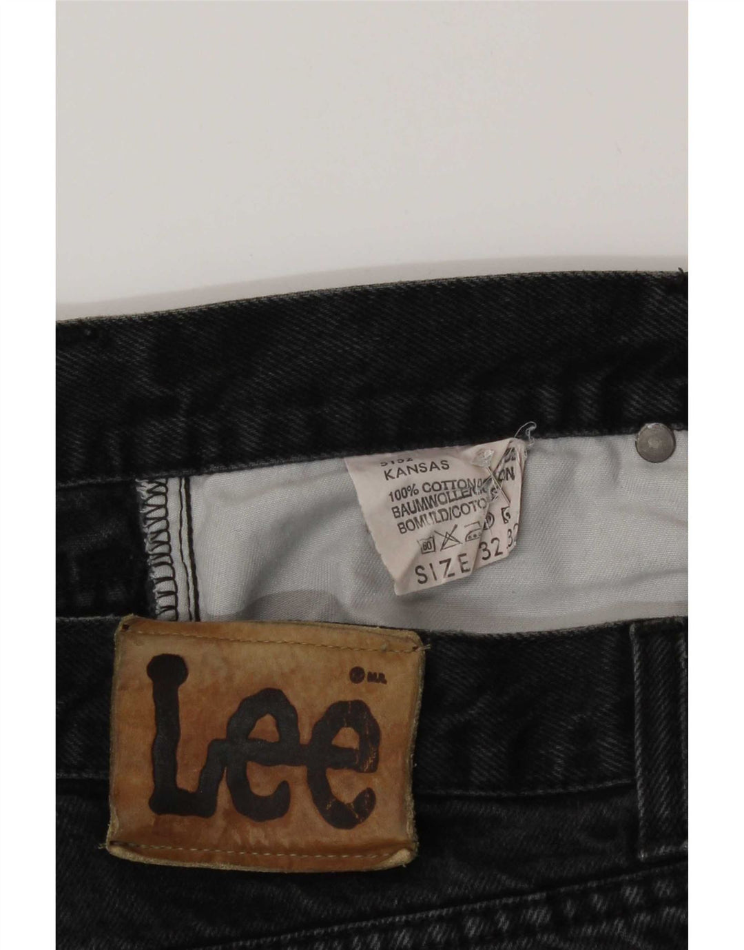 Lee Herren-Jeans, locker, W32, L32, graue Baumwolle