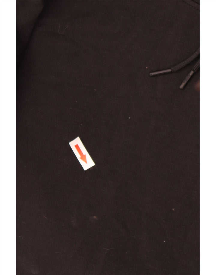 Puma Herren Kapuzenpullover, groß, schwarze Baumwolle