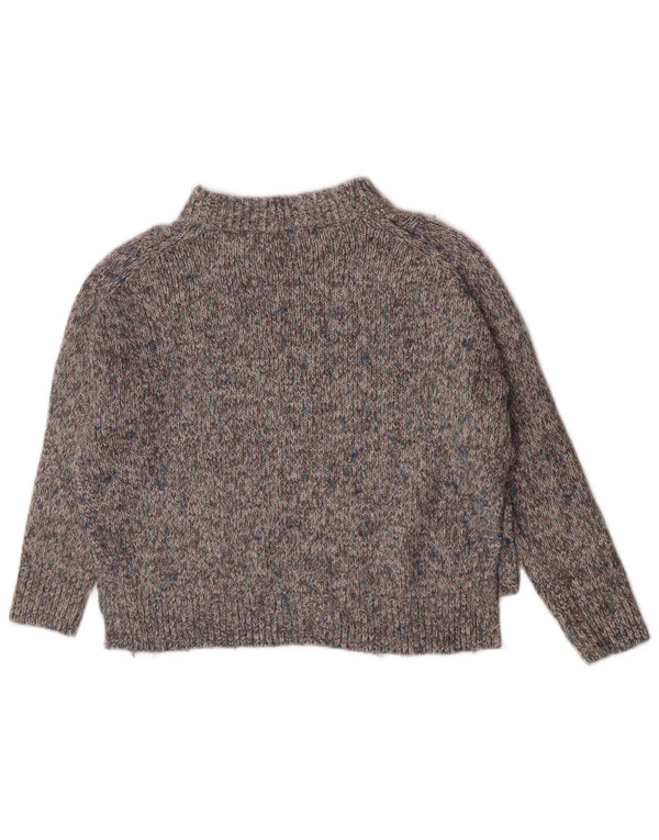 Cos Womens Relaxed Fit Rollkragenpullover Pullover UK 6 XS Grau meliert