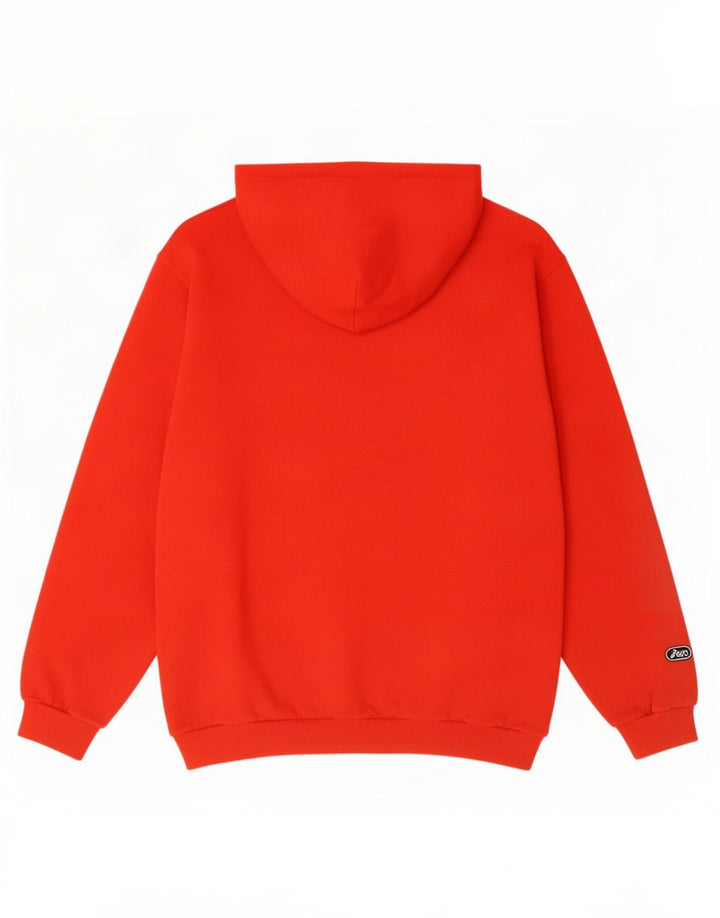 Ducati Herren-Kapuzenpullover mit Grafik, mittelrot, Polyacryl