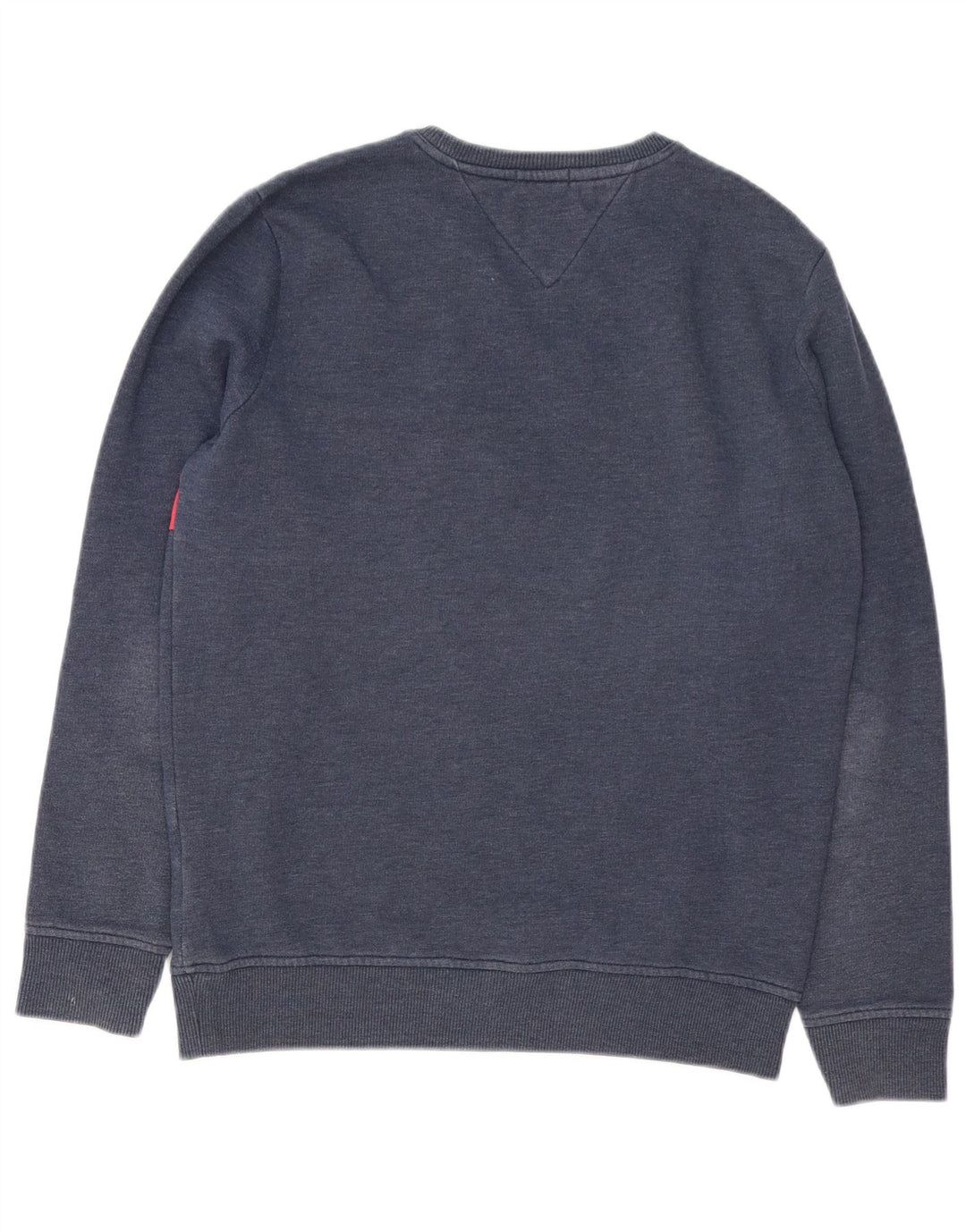Tommy Hilfiger Herren-Sweatshirt mit Grafik, mittelgroß, Marineblau, Farbblock