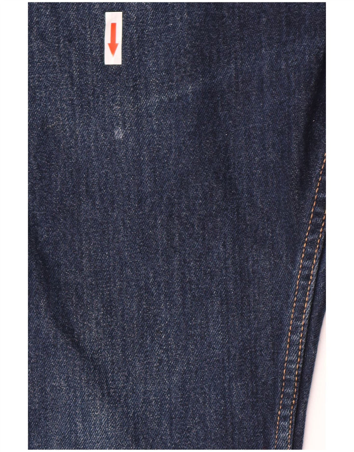 Levi's Herren 505 Regular Fit Straight Jeans W33 L26 Blaue Baumwolle