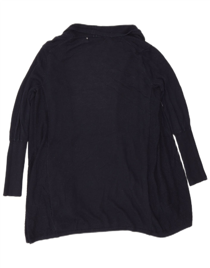 Marks & Spencer Offener Damen-Cardigan-Pullover UK 10 Small Marineblau Acryl