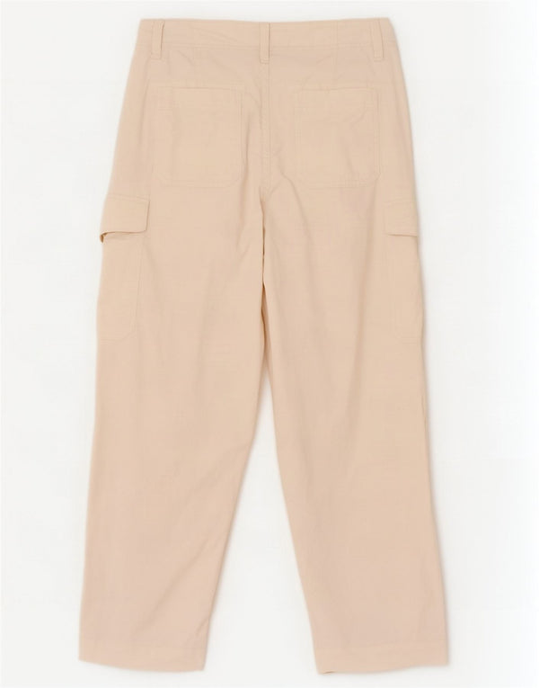 Marks & Spencer Damen Cargohose UK 14 Large W34 L29 Off White