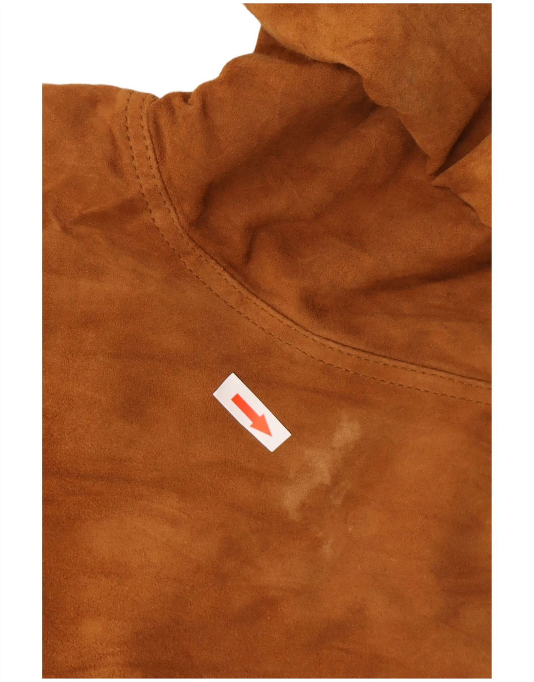 Vintage Herren Wildleder Bomberjacke IT 56 3XL Braunes Wildleder